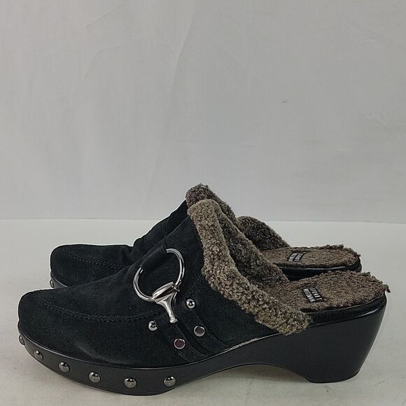 Stuart Weitzman Slip-on Mule Heeled Women's Clogs - Picture 6 of 15